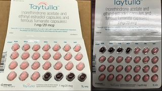 Taytulla Birth Control Packs Recalled Because the Pills Are in the Wrong Dang Order